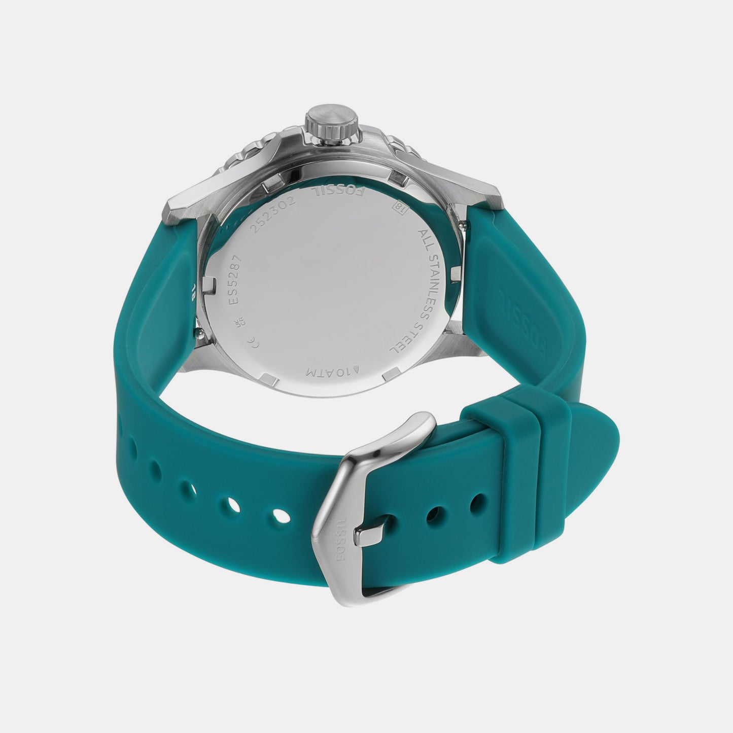 Women's Green Analog Silicone Watch ES5287