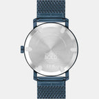 Movado Men Round Blue watch