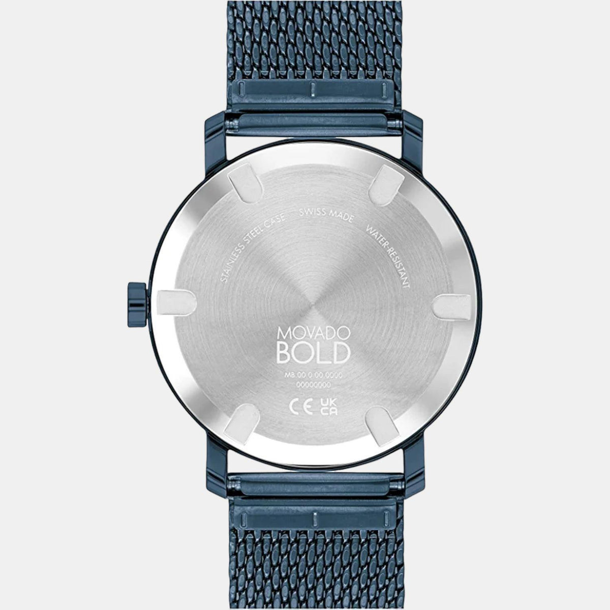 Movado Men Round Blue watch