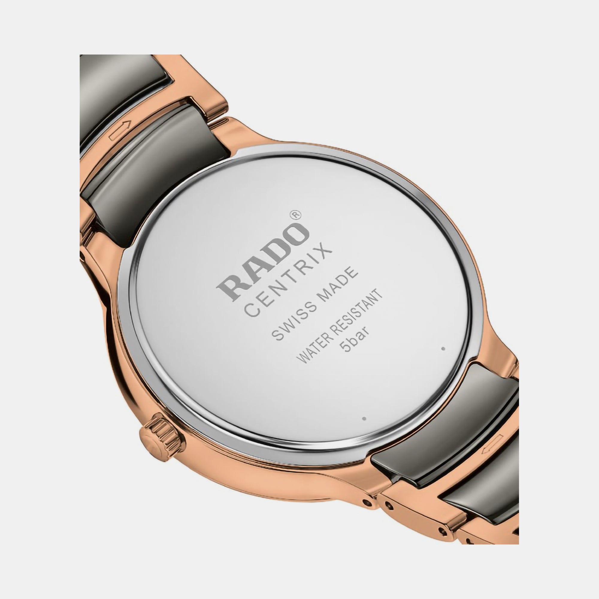 Rado Unisex Round Silver watch