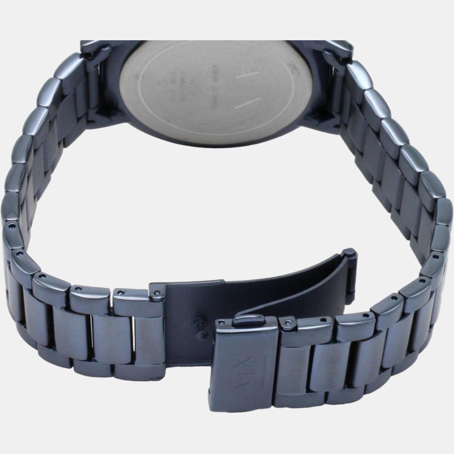 Armani Exchange Stainless Steel Blue watch