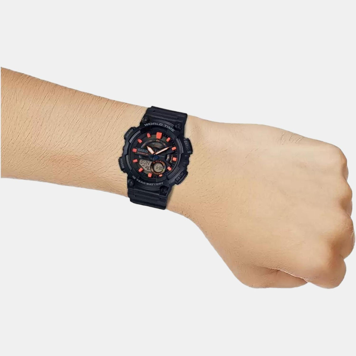 Casio Resin Blue watch
