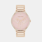 Calvin Klein Round Pink Multi-Function watch