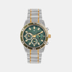 Mont Neo Round Green Chronograph watch