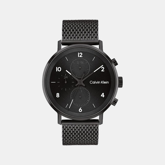 Calvin Klein 25200117 Sport Black Stainless Steel Mens watch