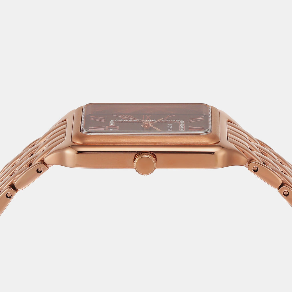 Fossil Stainless Steel Rectangular watch