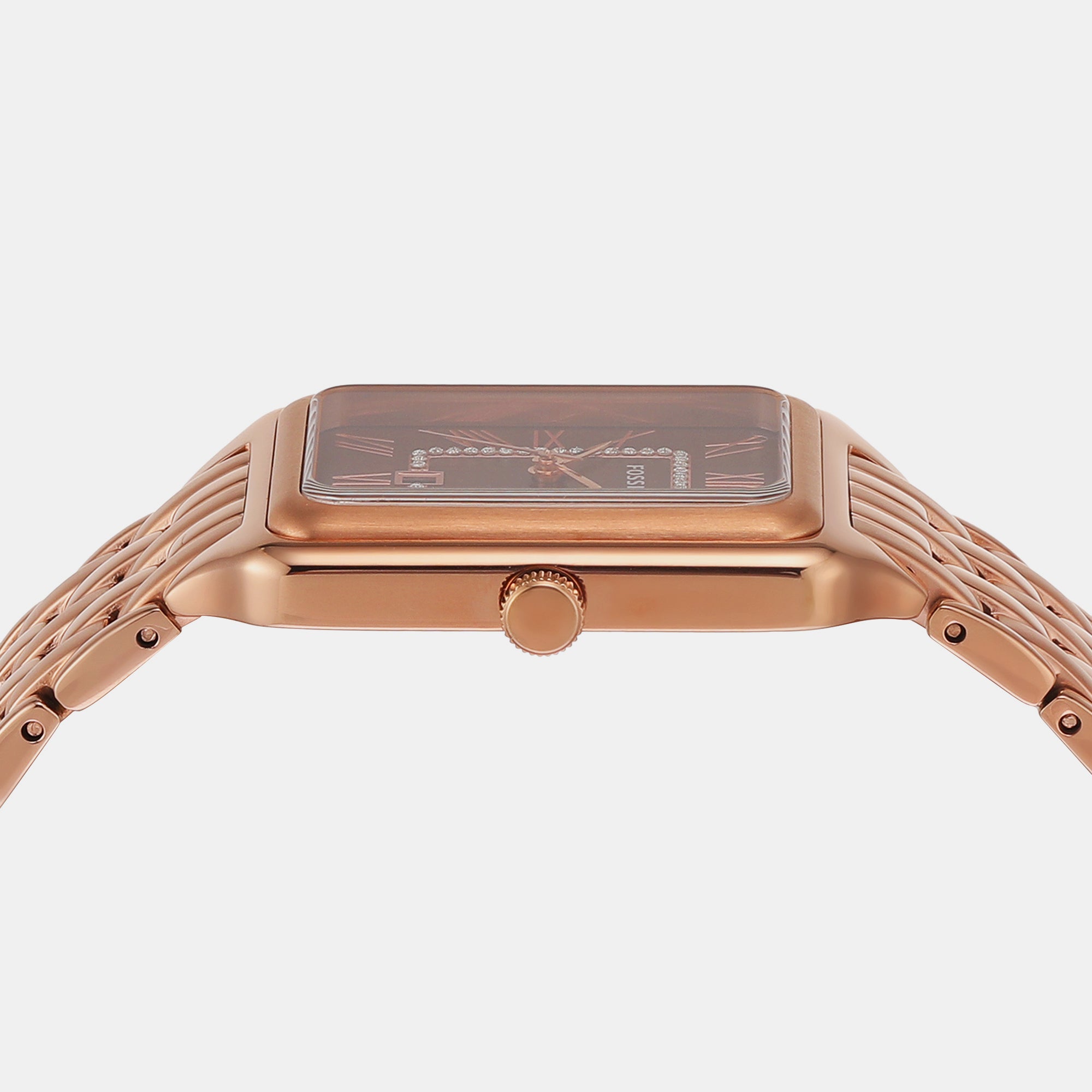 Fossil Stainless Steel Rectangular watch