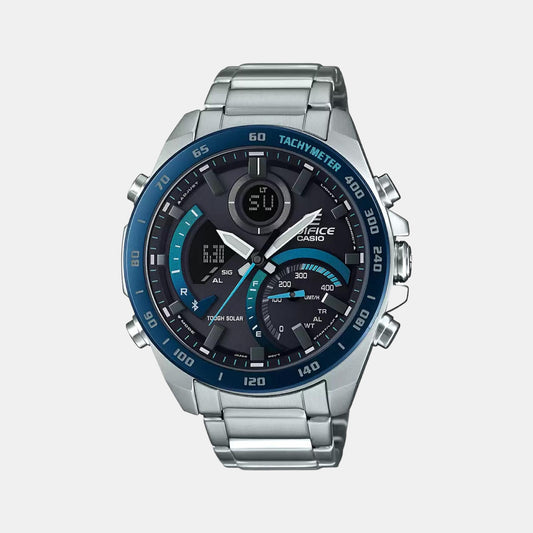 Edifice Male Analog-Digital Stainless Steel Watch EX500