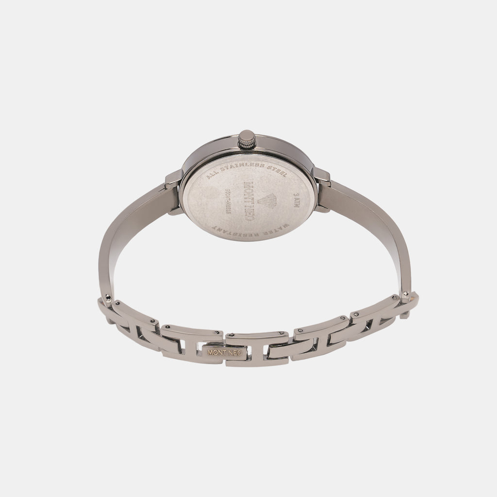 Mont Neo Stainless Steel Round watch