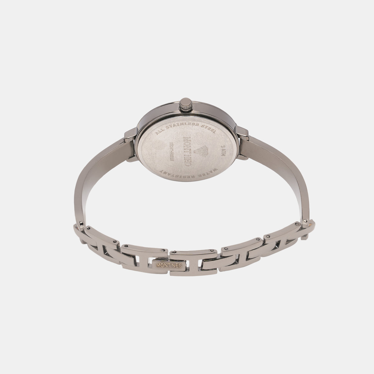 Mont Neo Stainless Steel Round watch