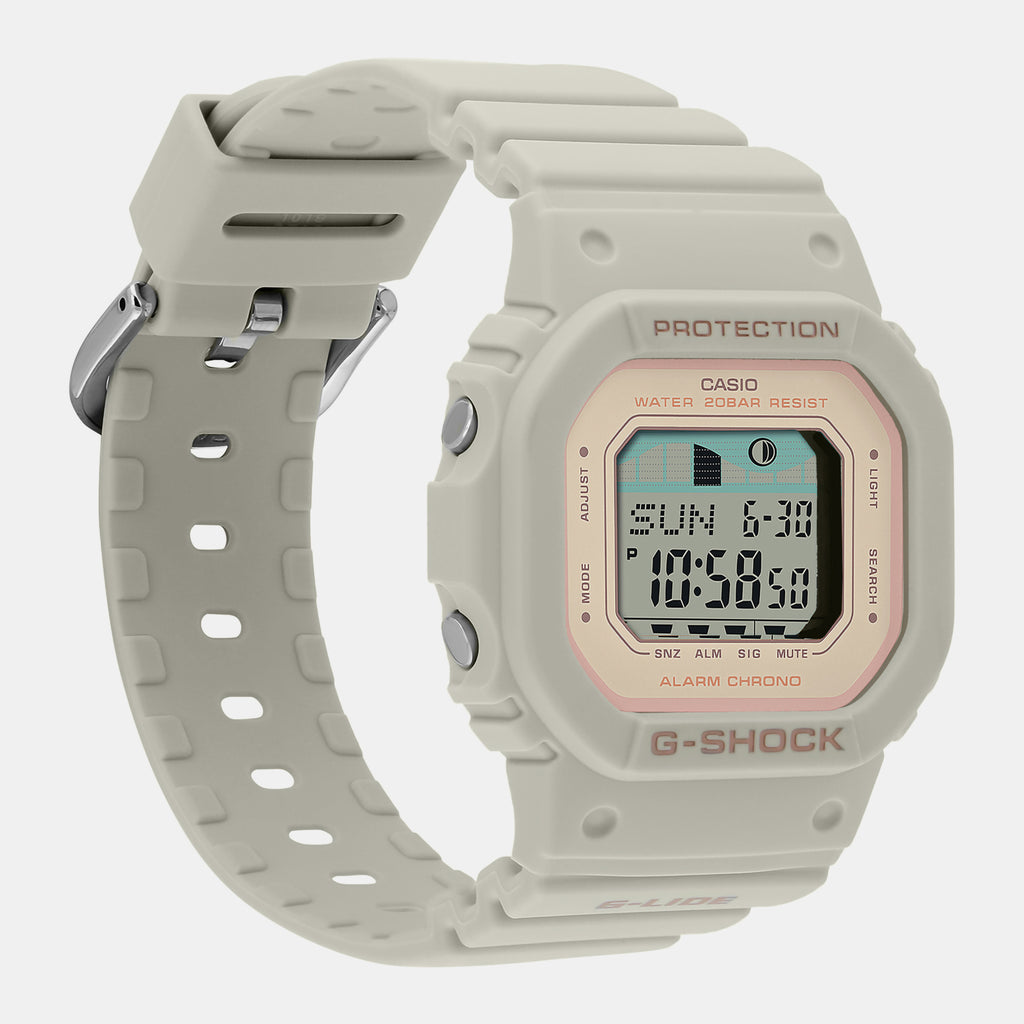 Casio Women Rectangular Rose Gold watch