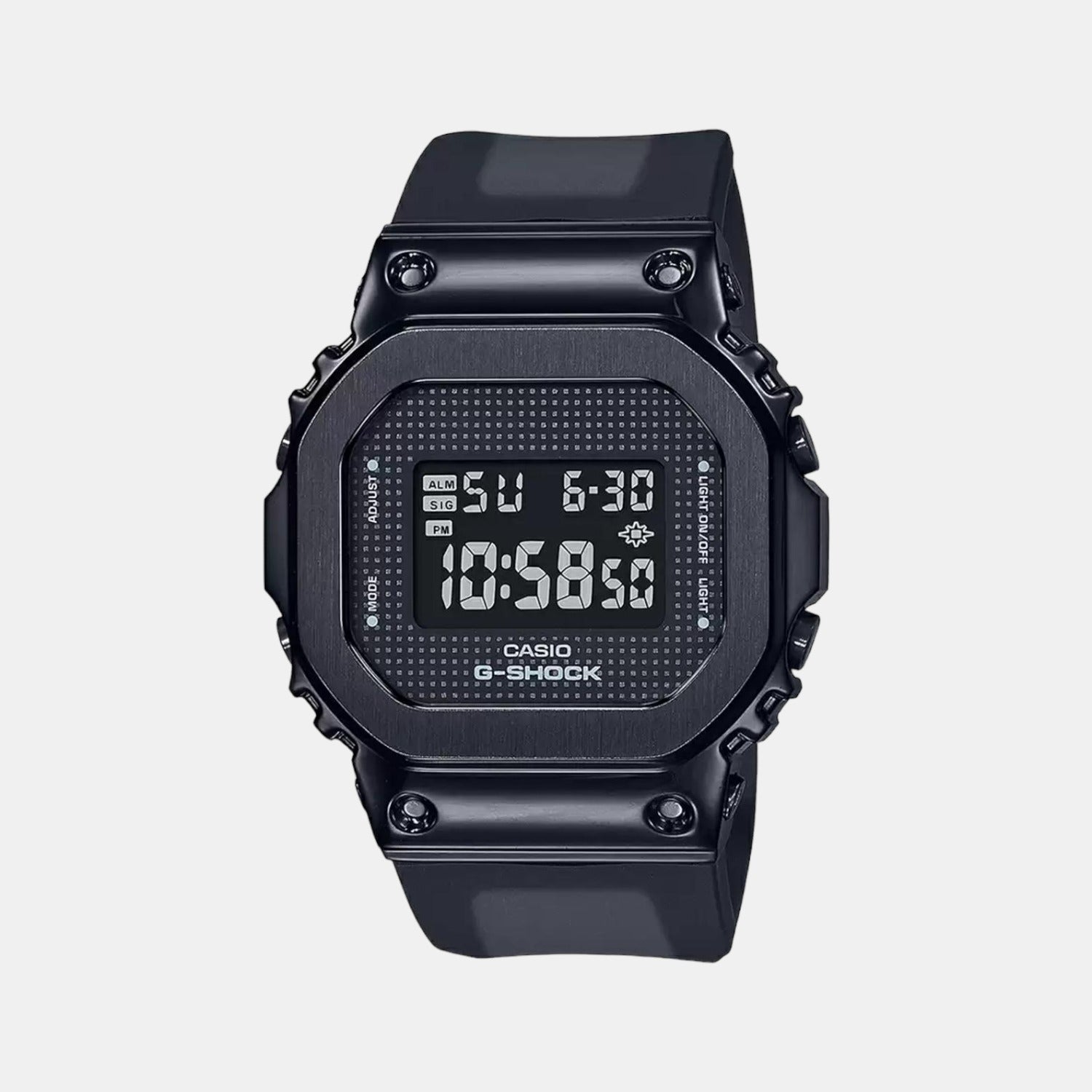 Casio G Shock Men s Digital Square Dial Quartz Black Watch G1103 Just In Time