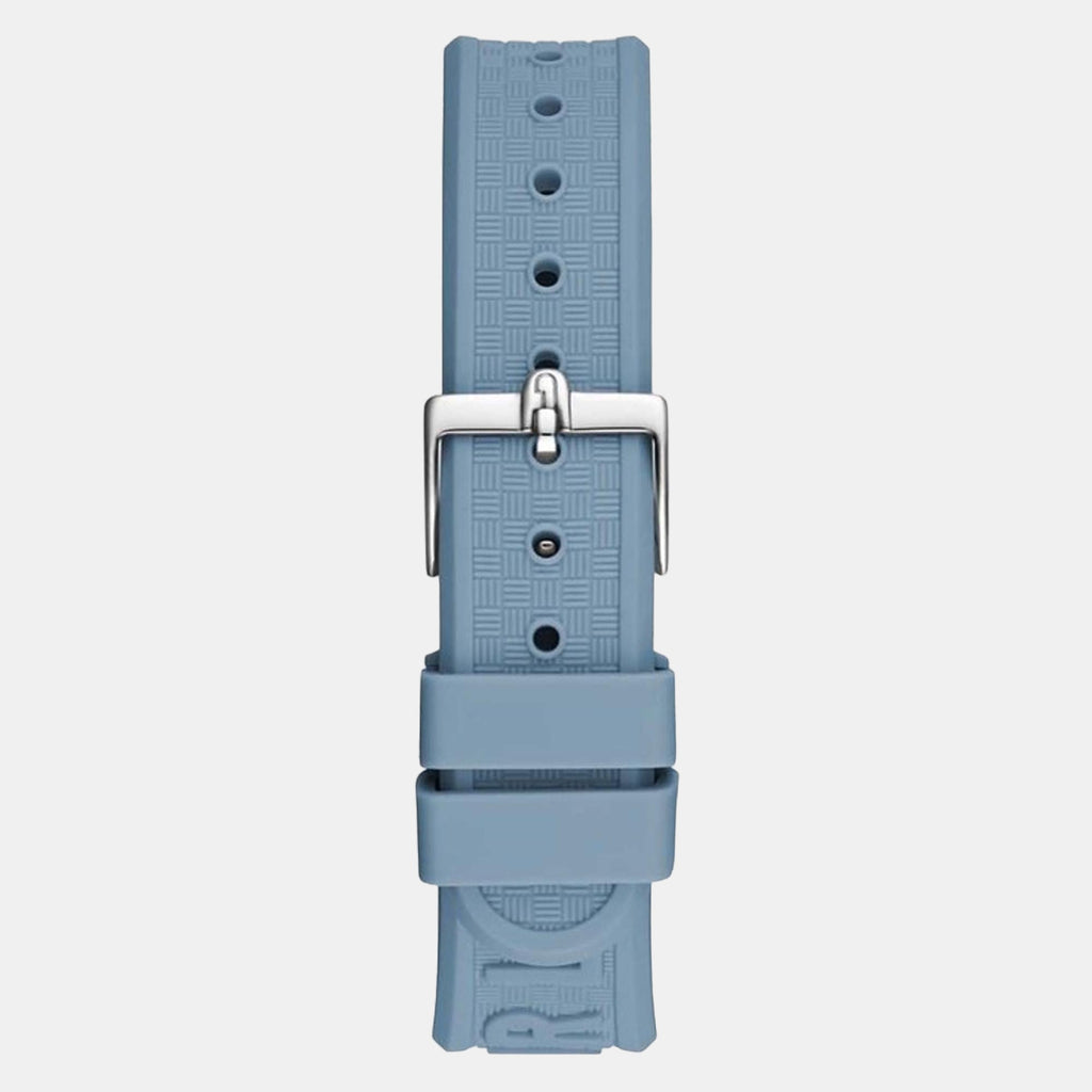 Women Quartz White Dial Chronograph Silicone Watch WW00036001L1