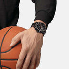 Tissot 45 mm Black Quartz watch