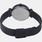 Enticer Women Quartz Black Dial Analog Stainless Steel Watch A2126