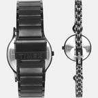 Classics Couple Quartz Black Dial Analog Brass Watch TW00PR264