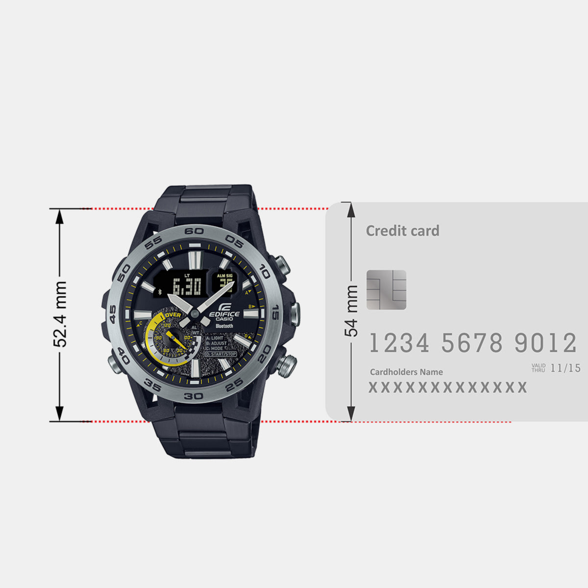 Casio Round Quartz Analog-Digital Men watch