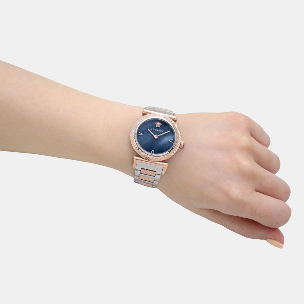 Versace Stainless Steel Blue watch