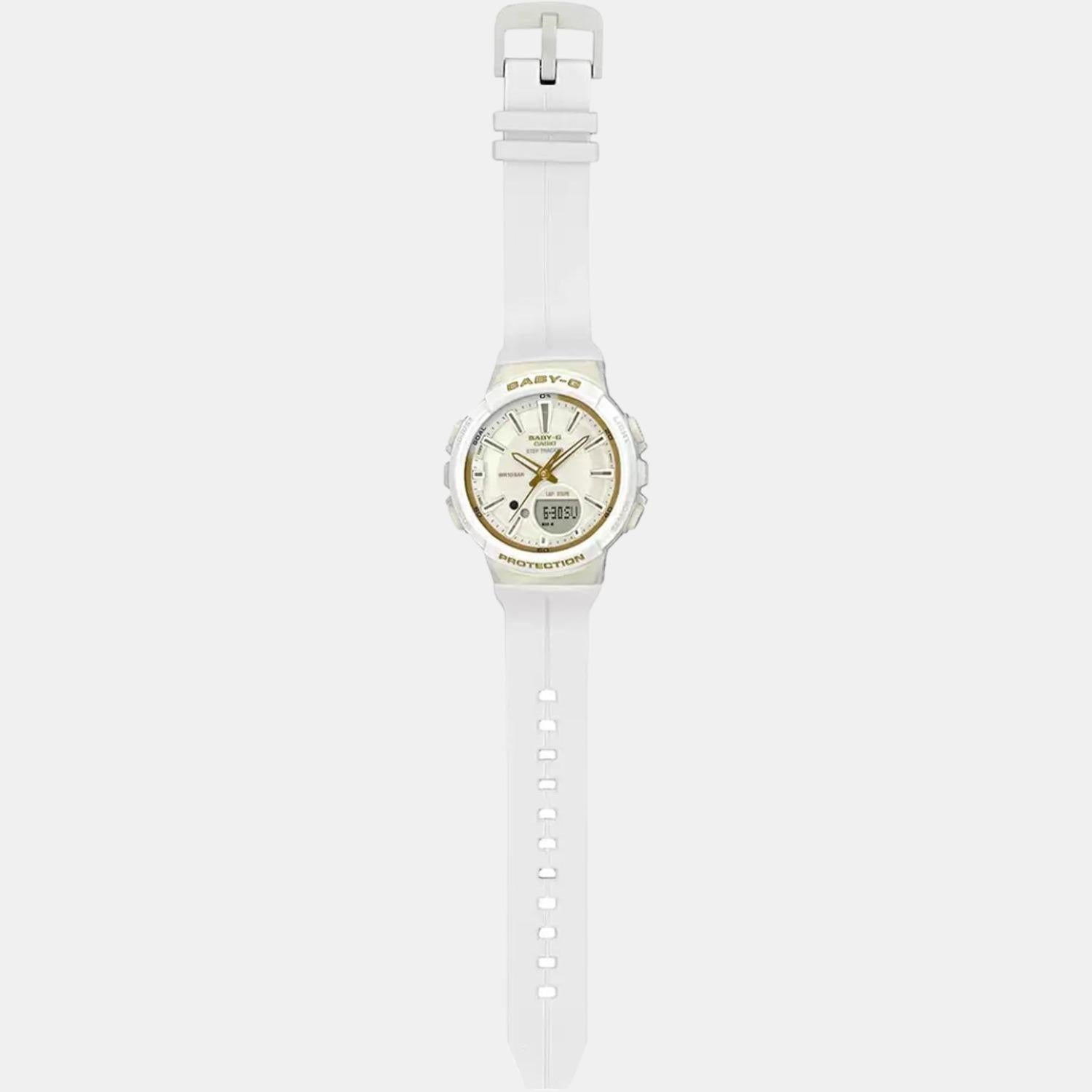 Casio Resin White watch