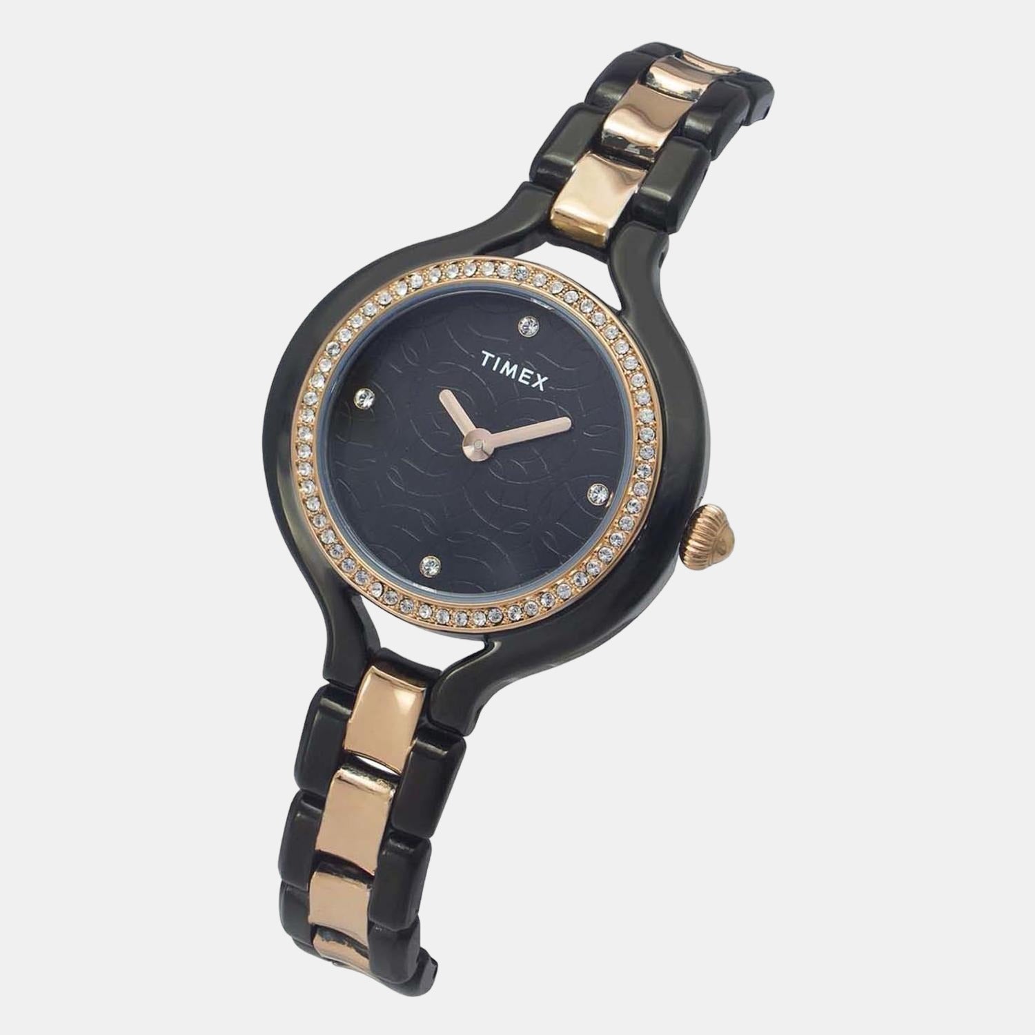 Timex Brass Round watch