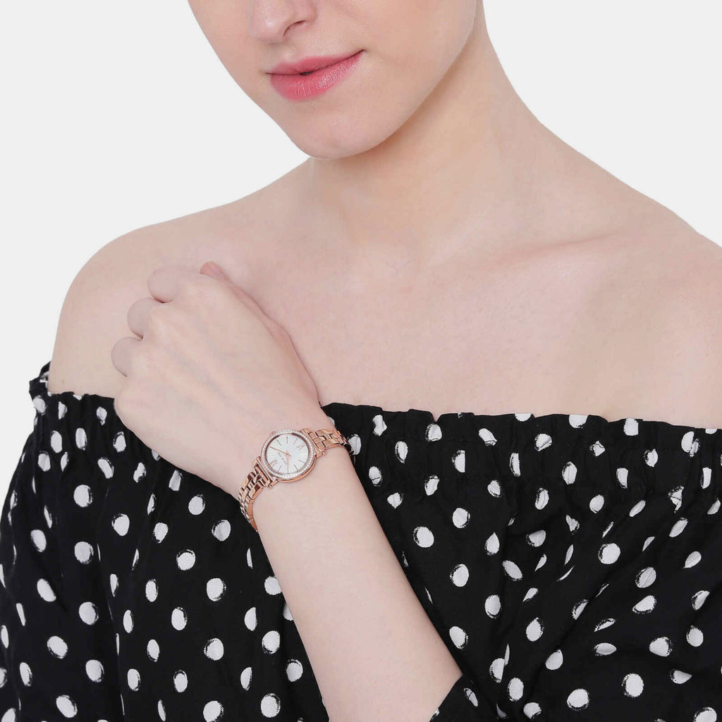 Michael Kors Stainless Steel Round watch