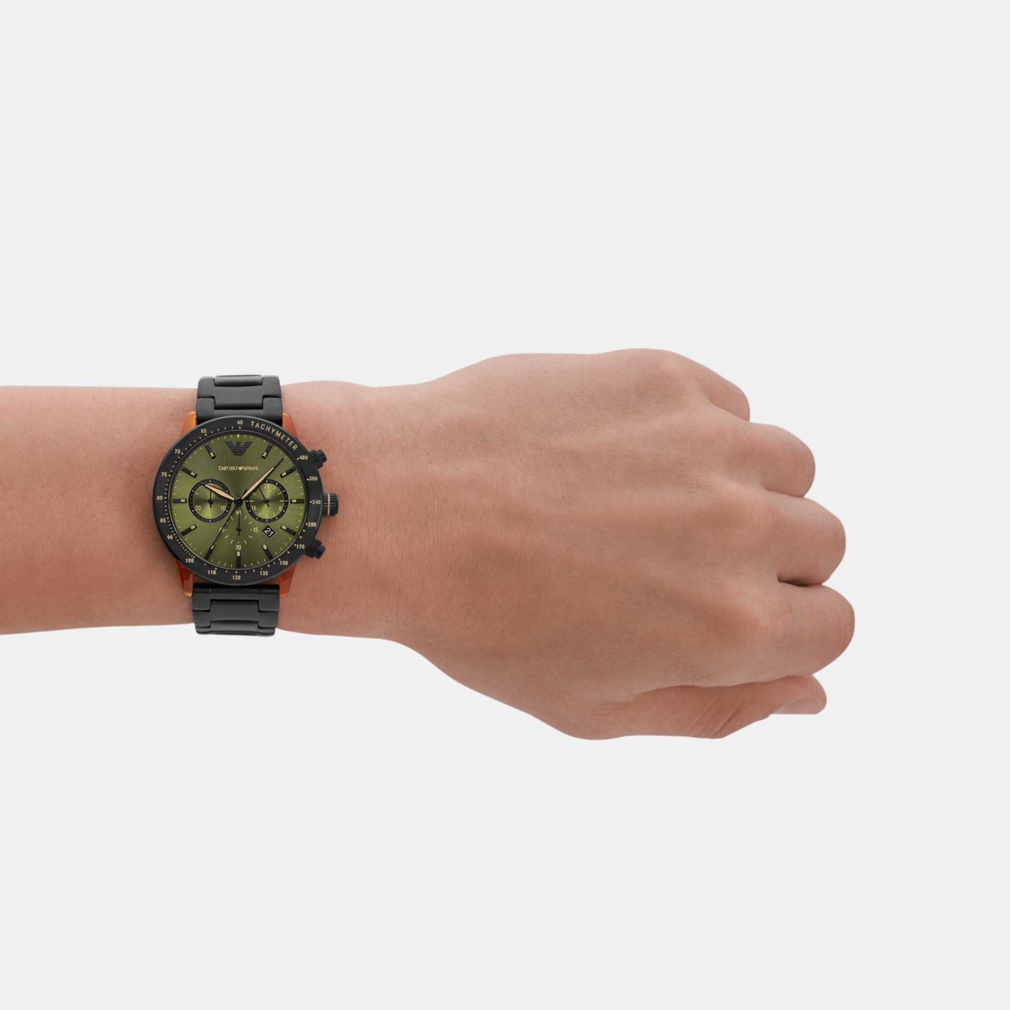 Emporio Armani Round Quartz Chronograph Men watch