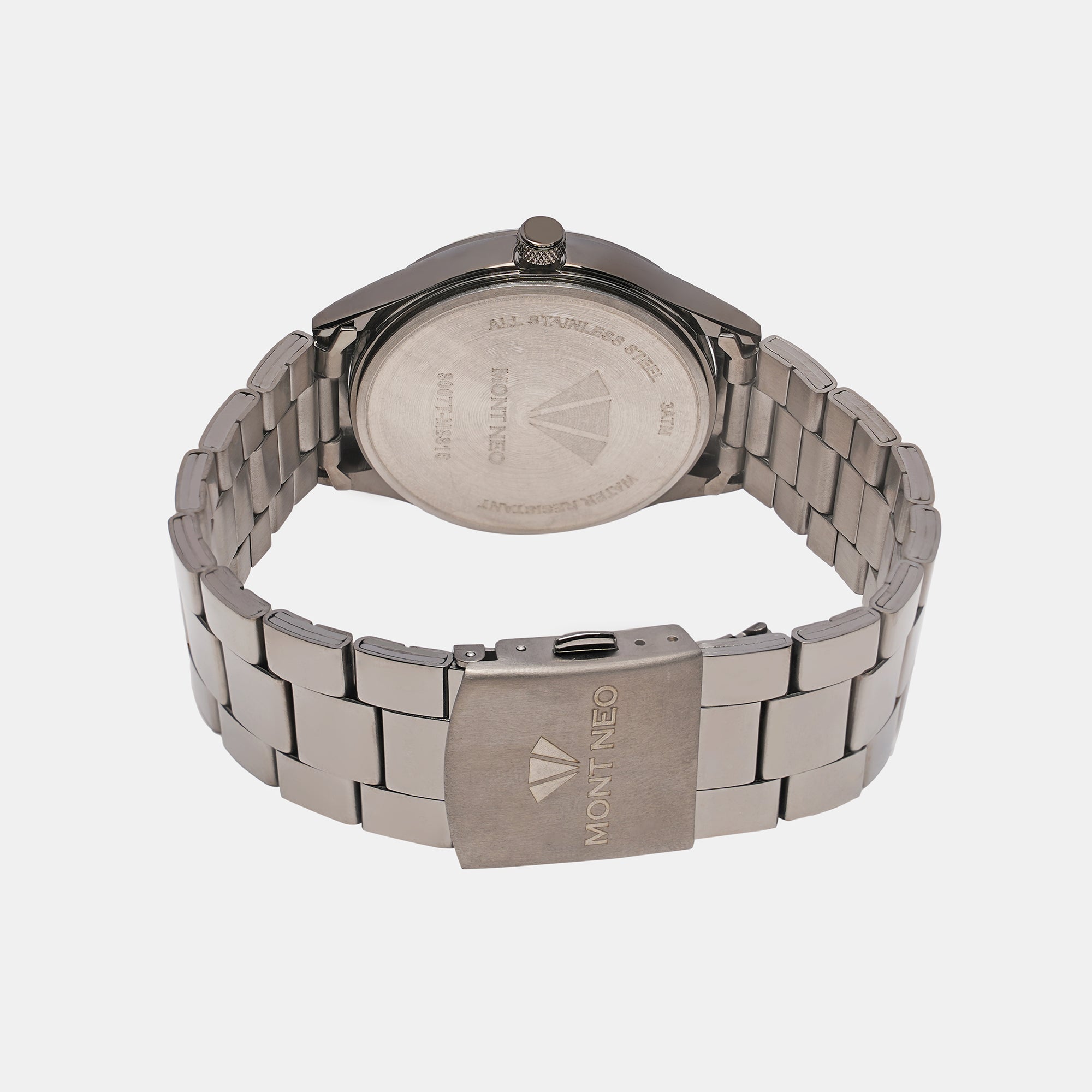 Mont Neo Stainless Steel Round watch