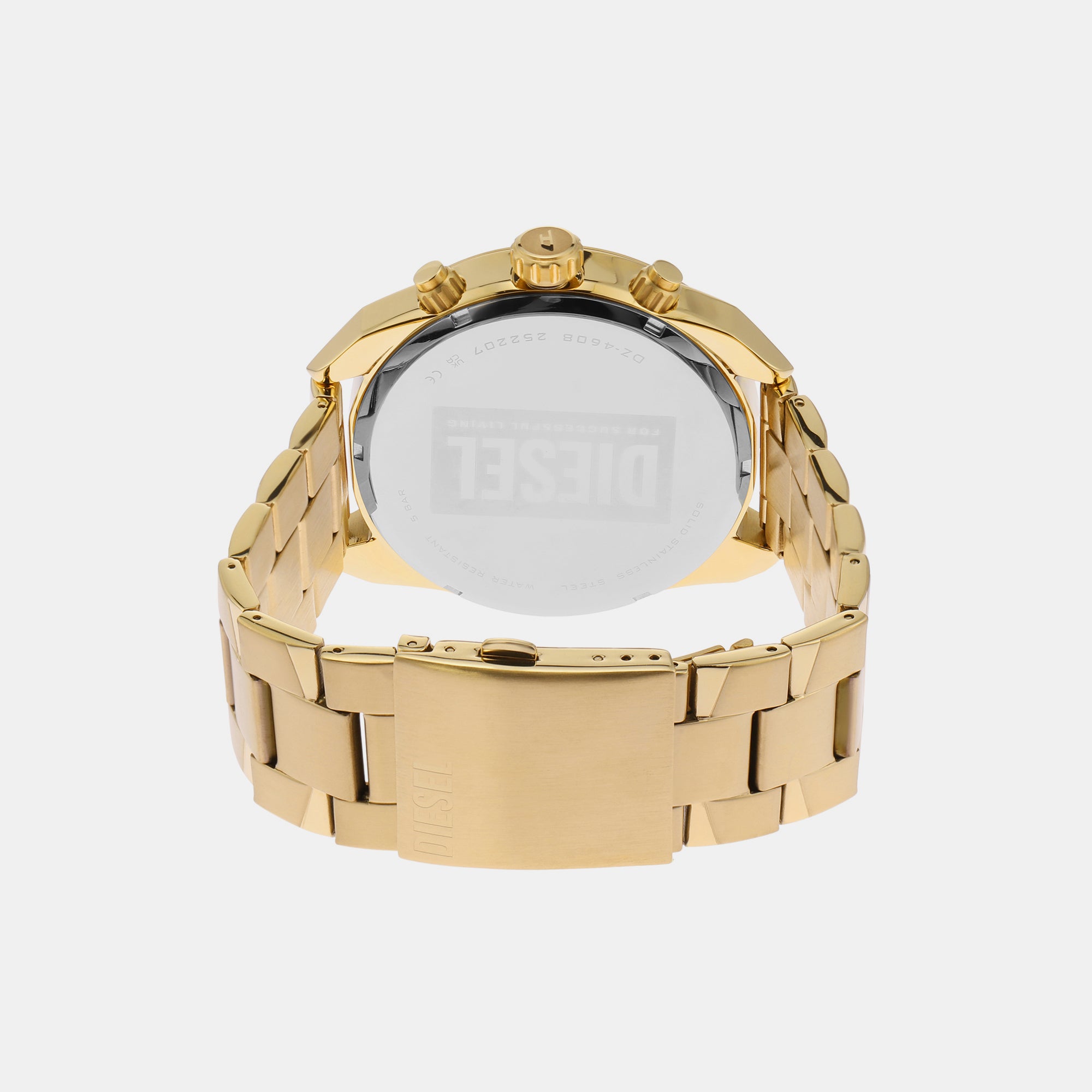 Diesel Men Round Gold watch
