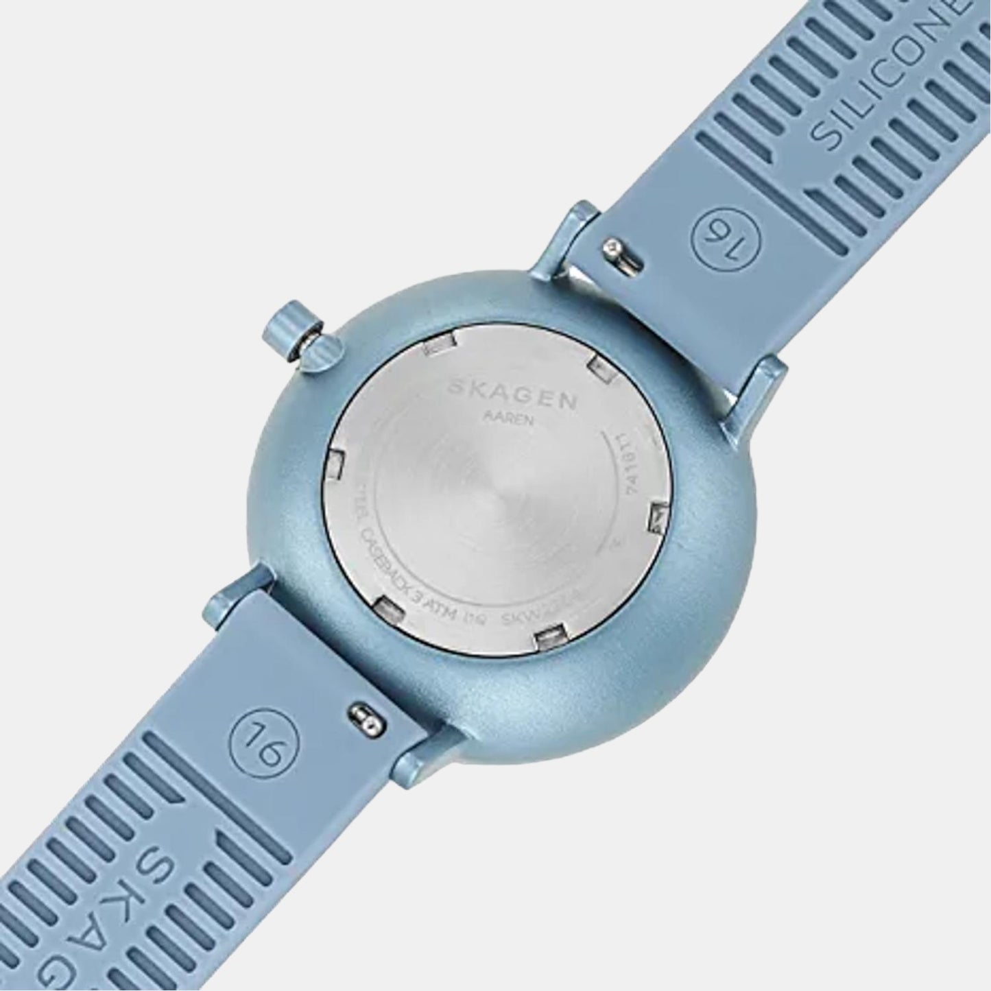 Women's Blue Analog Silicon Watch SKW2764