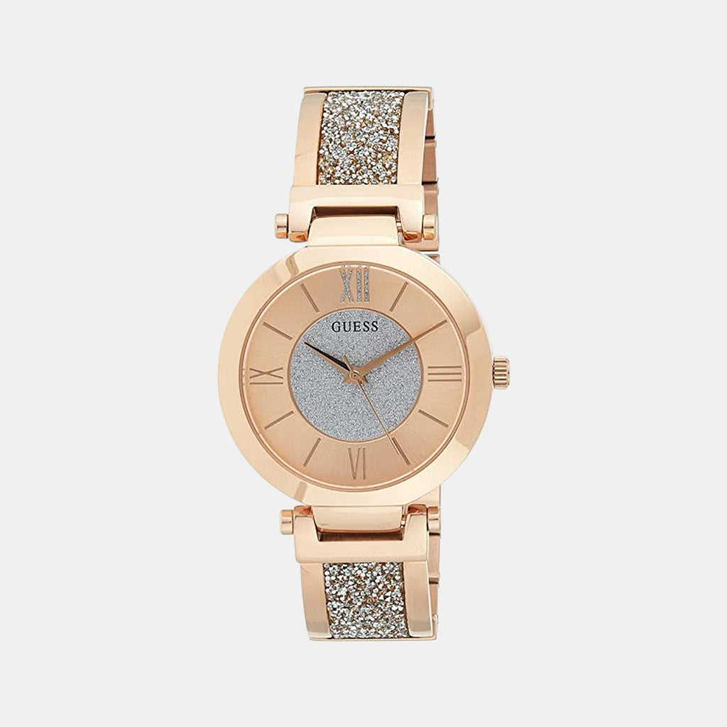 Guess Round Rose Gold Analog watch