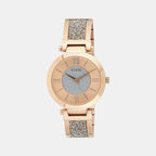Guess Round Rose Gold Analog watch