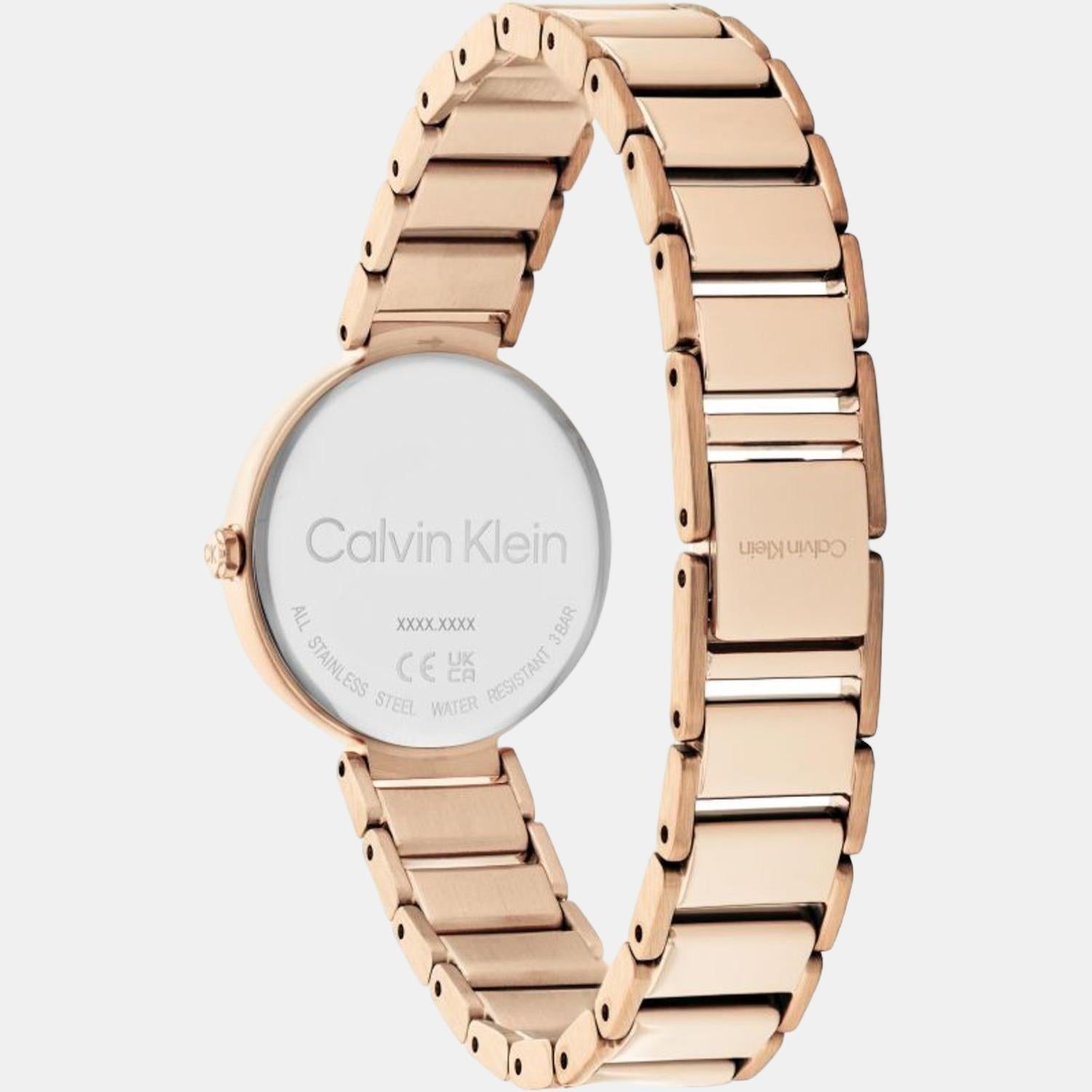 Calvin Klein Women Round Grey watch