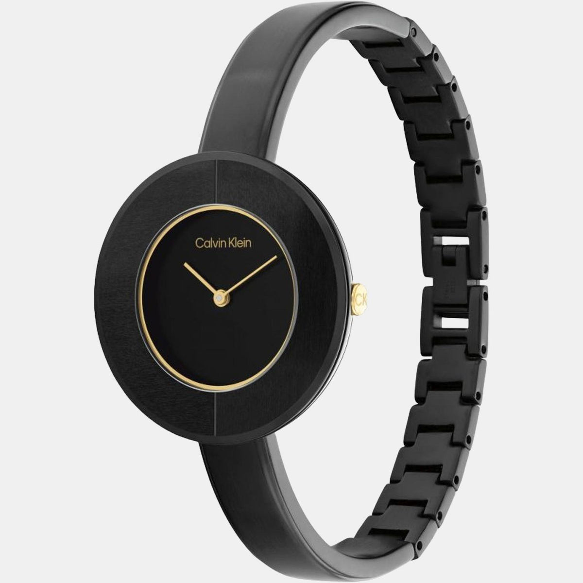 Calvin Klein Women Round Black watch
