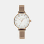 Obaku Round White Analog watch
