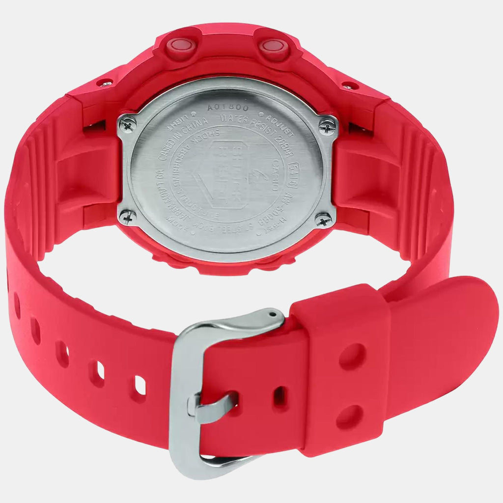 Casio Resin Red watch