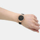 Male Black Analog Stainless Steel Watch 12034-166