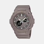 Casio Round Brown Analog-Digital watch