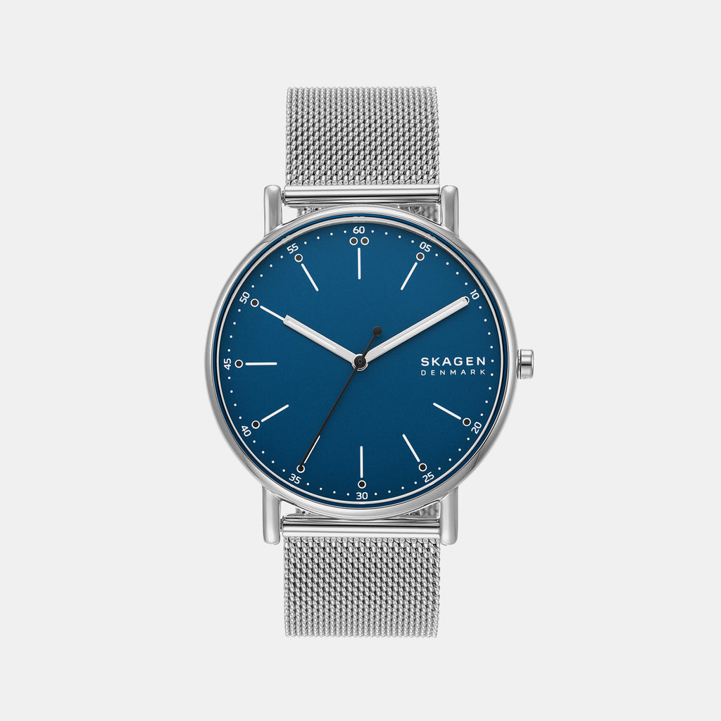 Skagen Round Blue Analog watch