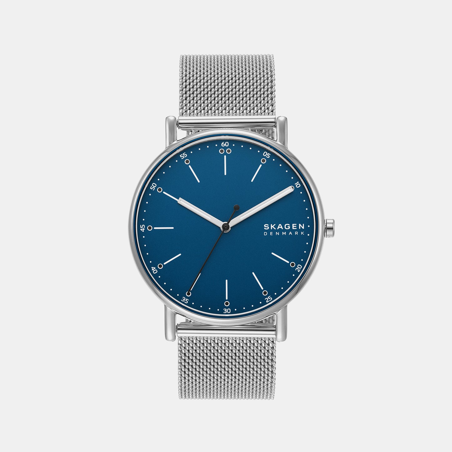 Male Blue Analog Mesh Watch SKW6904