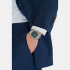 Ferragamo Men Tonneau Green watch