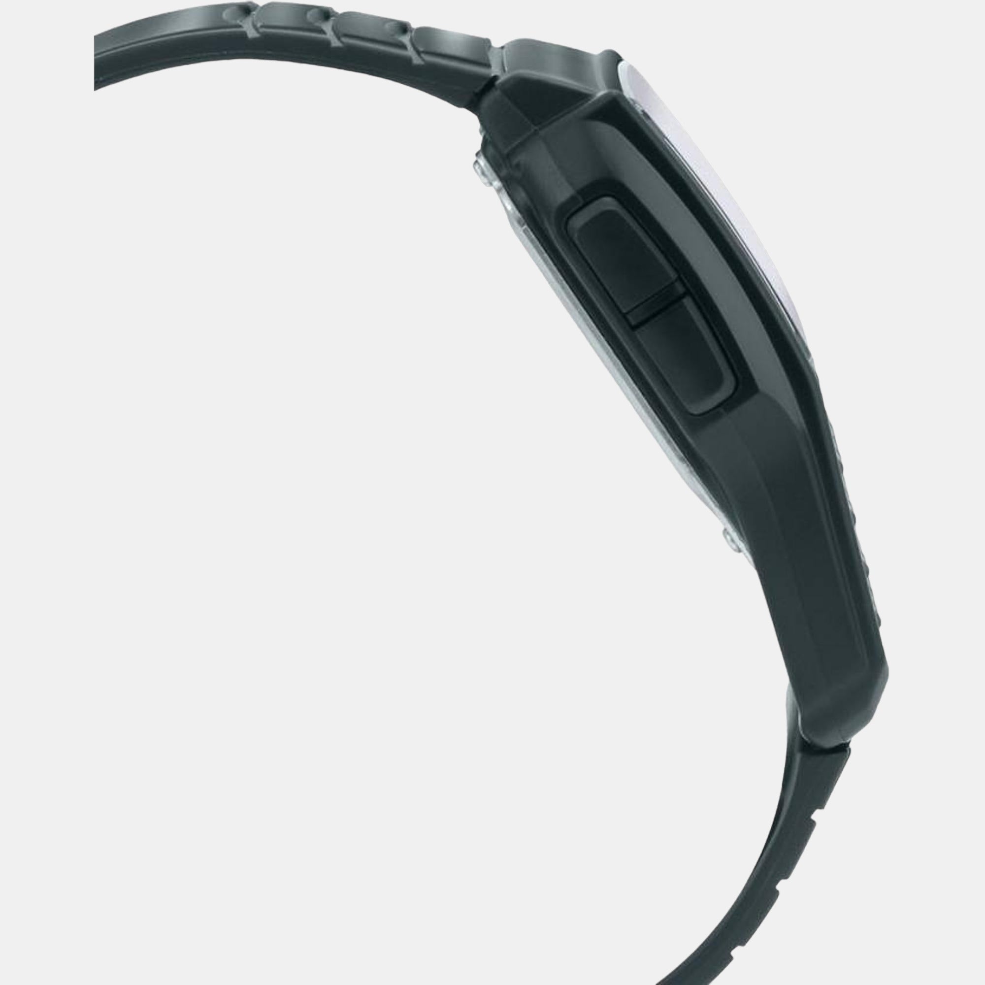 Vintage Men Quartz Grey Dial Digital Resin Watch DB38