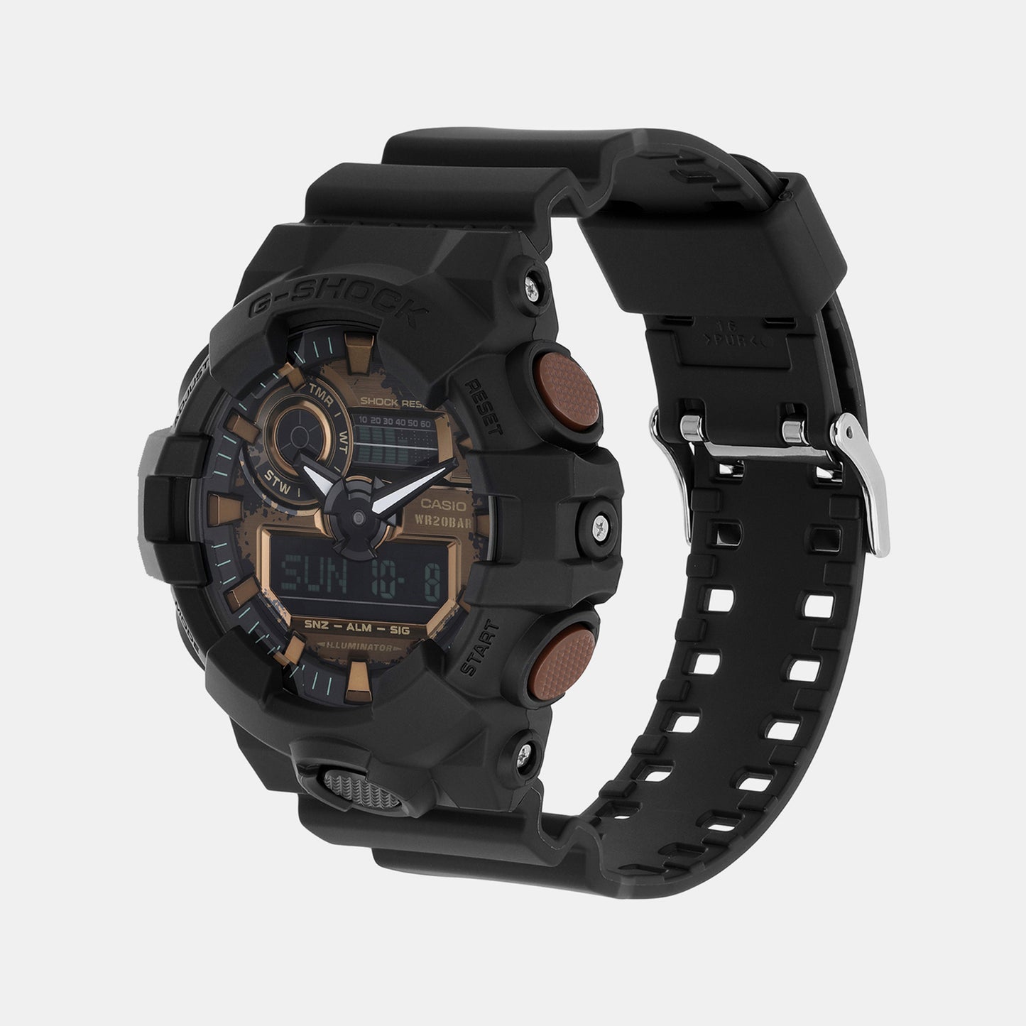 G-Shock Black Men's Analog-Digital Resin Watch G1389 - GA-700RC-1ADR