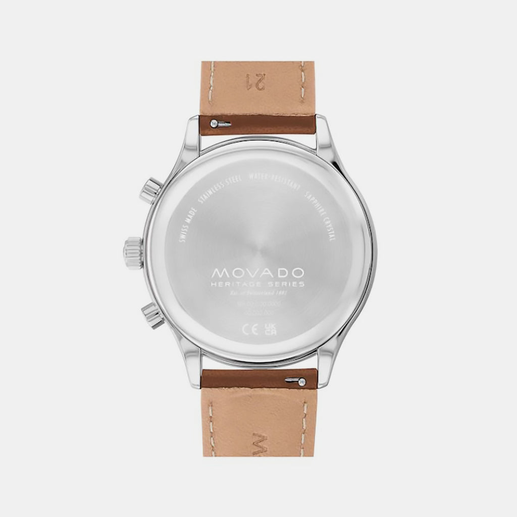 Movado Men Round Blue watch