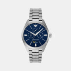 Emporio Armani Round Blue Analog watch