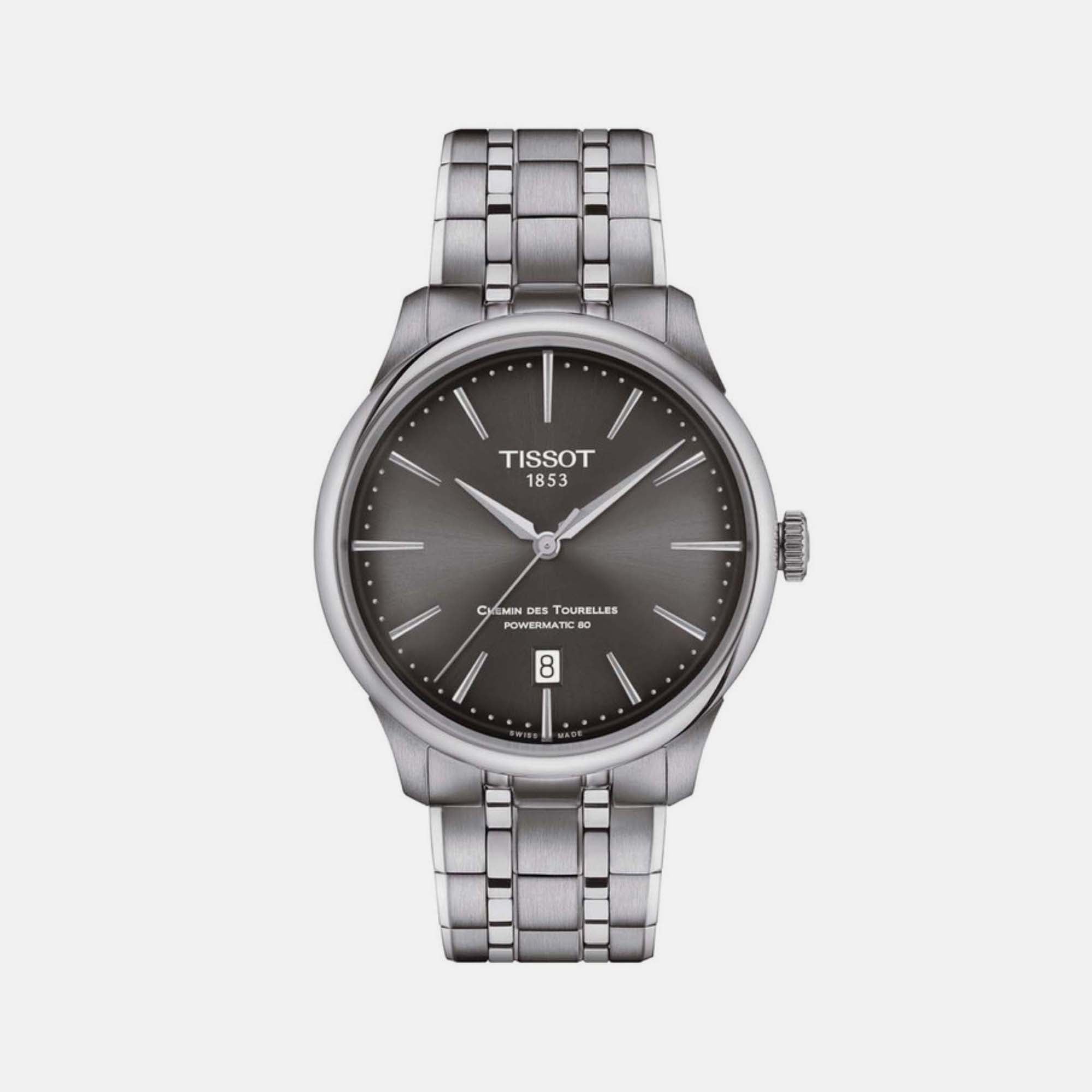 Tissot Round Black Analog watch