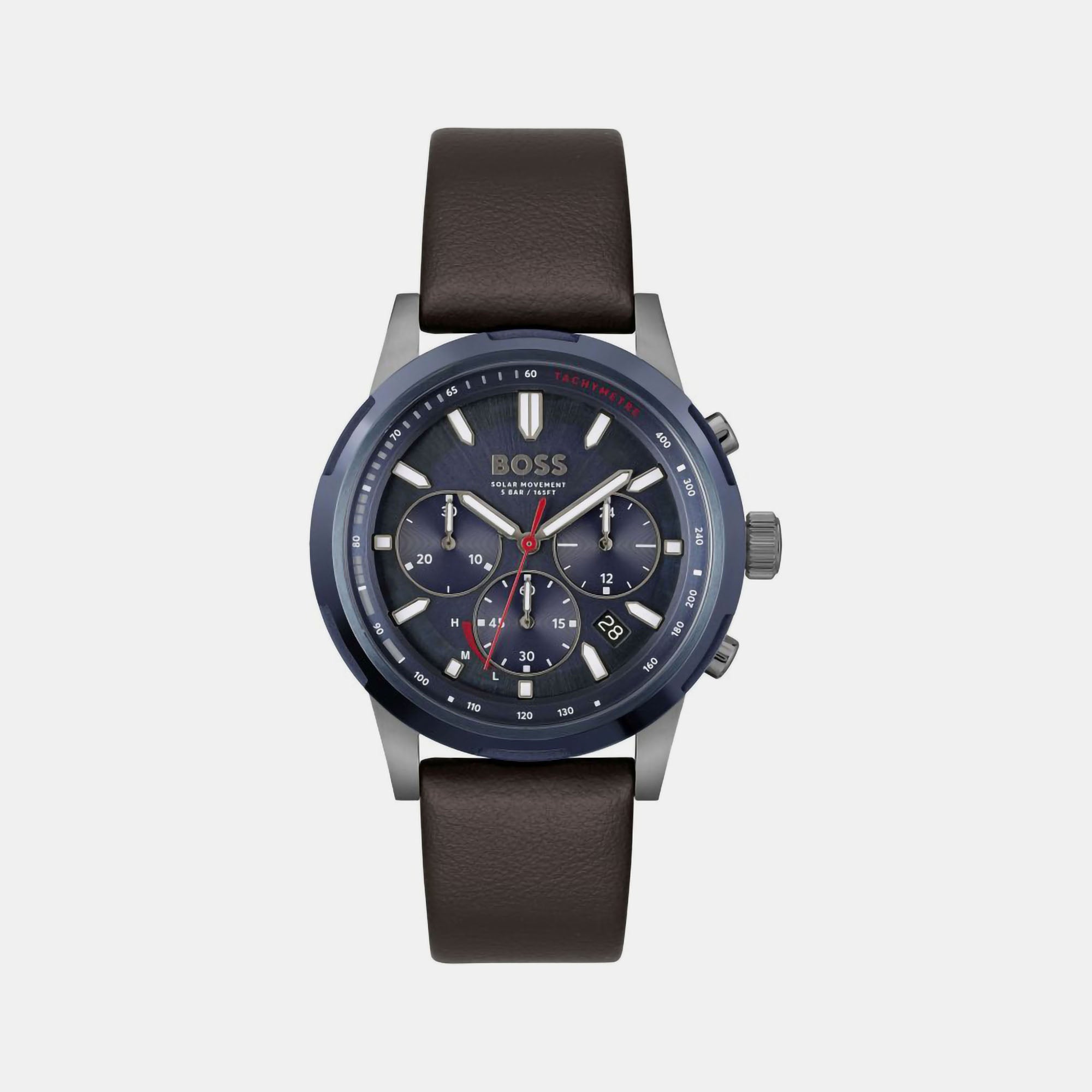 Boss Round Blue Chronograph watch