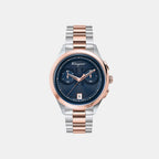 Ferragamo Round Blue Chronograph watch