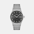 Boss Round Black Analog watch