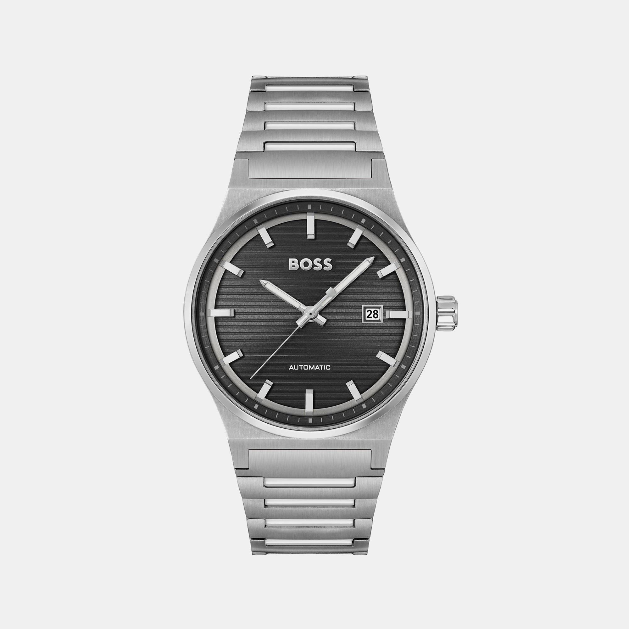 Boss Round Black Analog watch