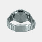 Edifice Men Quartz Blue Dial Chronograph Stainless Steel Watch EX551